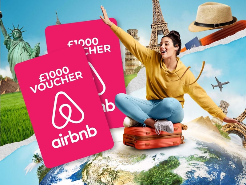 £1000 Airbnb Voucher