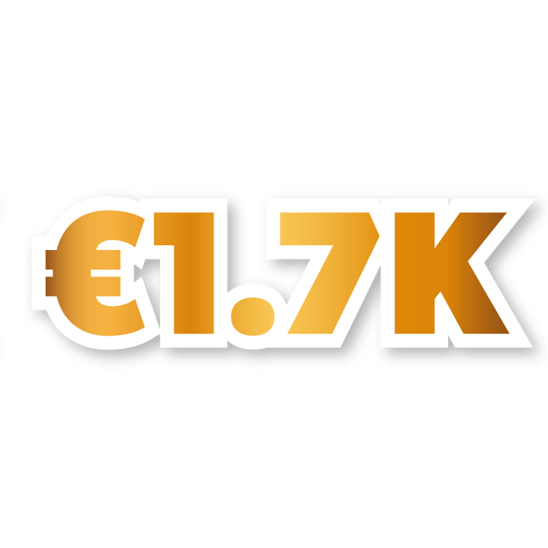 €1,700 Cash Prize