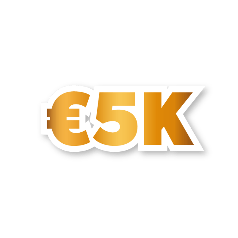 €5,000 Cash Prize