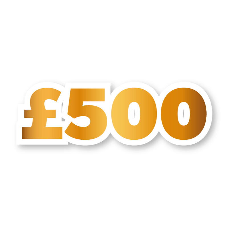 £500 Cash