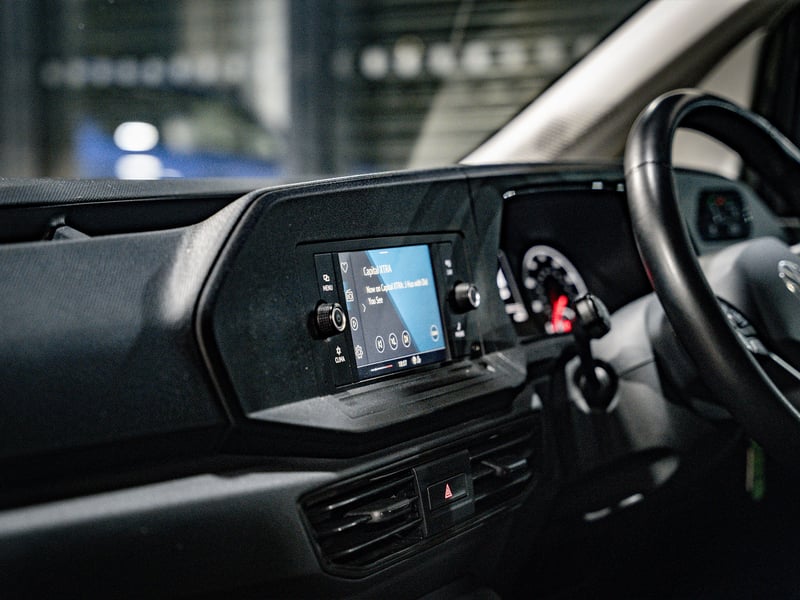 2023 Grey VW Caddy Van C20 TDI COMMERCE OR £15,000