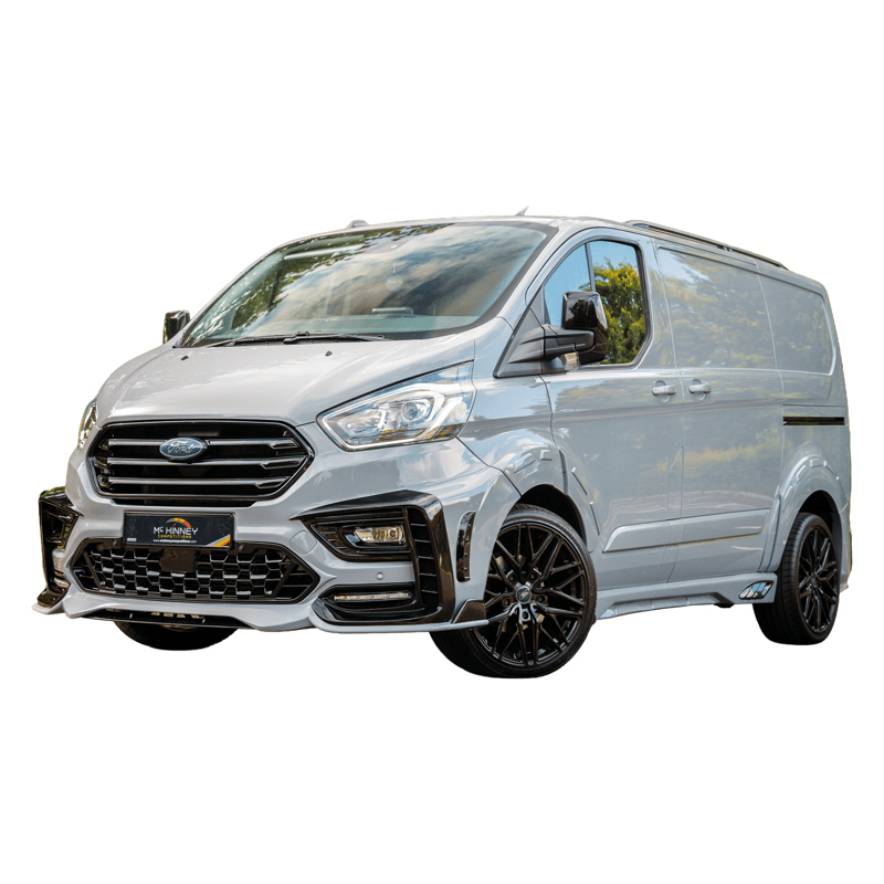 Grey Transit Van