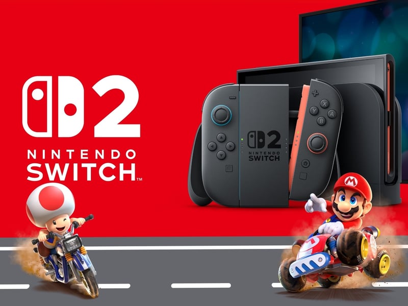 Nintendo Switch 2 + Mario Kart World - Autodraw