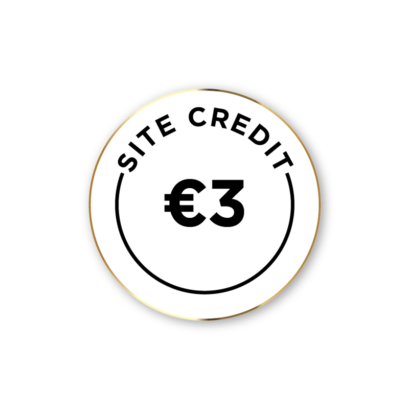 €3 Site Credit