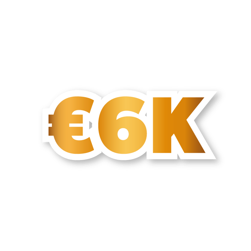€6,000 Cash Prize