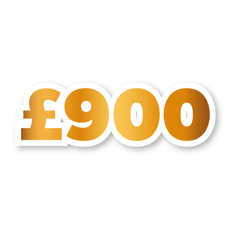 £900 Cash