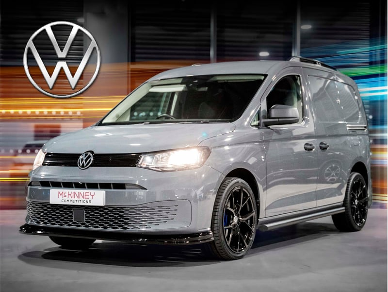 2023 Grey VW Caddy Van C20 TDI COMMERCE OR £15,000