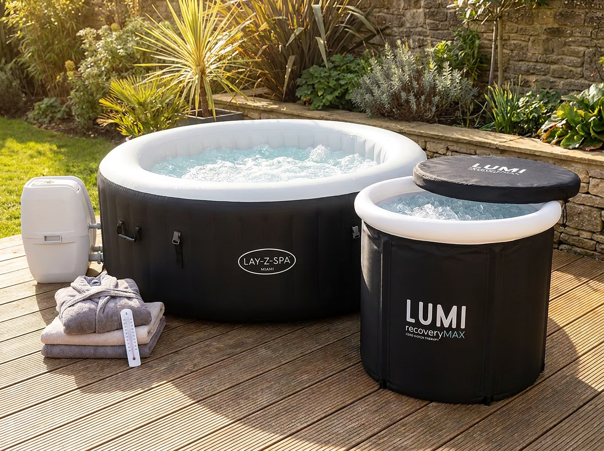 Lay-Z Hot Tub & Lumi Ice Bath