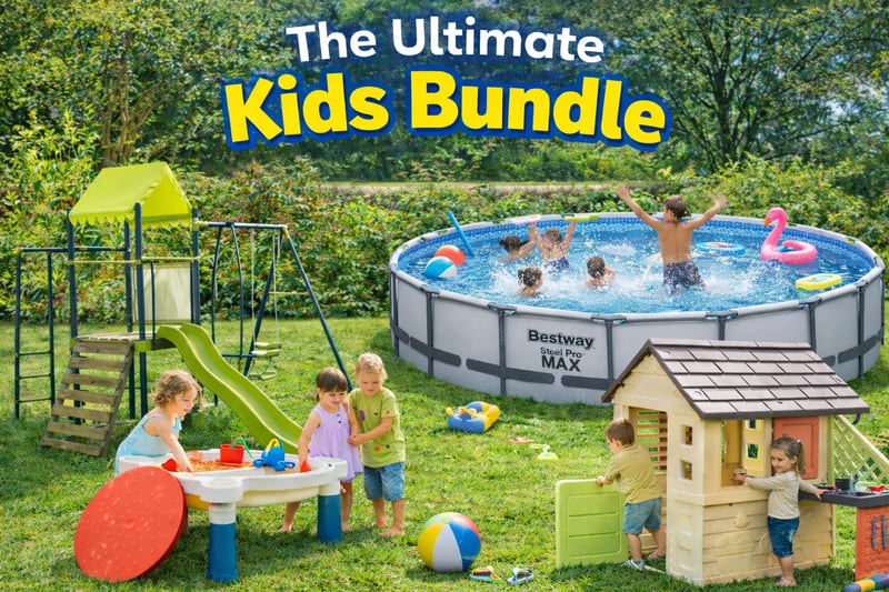 The Ultimate Kids Outdoor Play Package