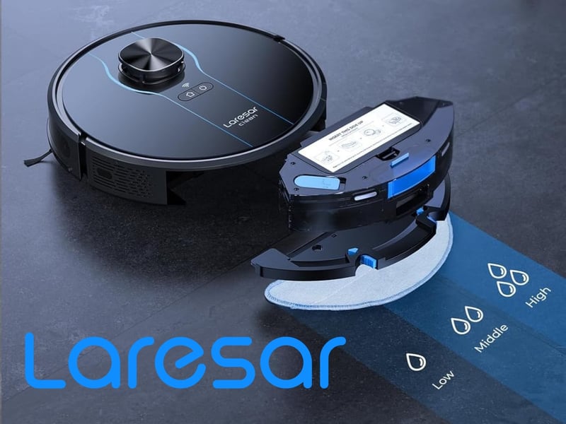 Laresar Robot Vacuum With Mop