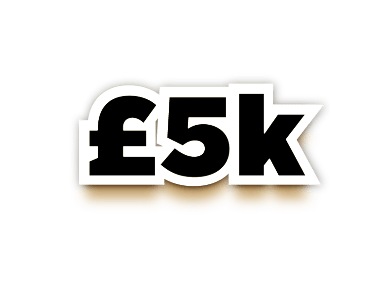 £5,000 Tax Free Cash