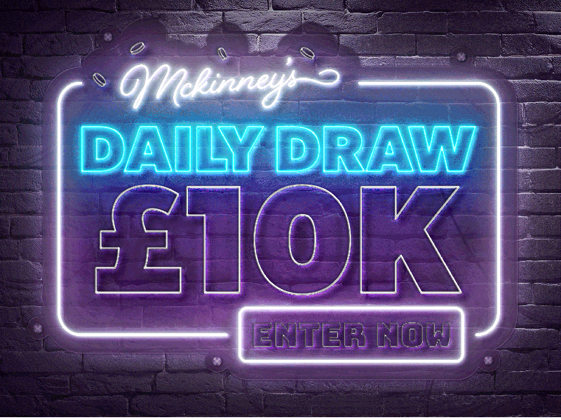 WIN £10,000 CASH Saturday - 11pm Autodraw