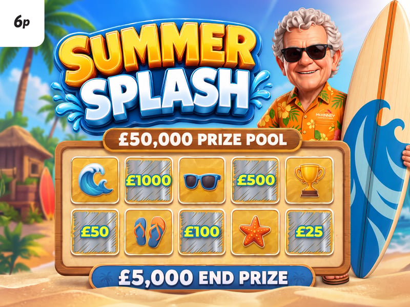 Summer Splash - 50k Prize pool - £5k End Prize!