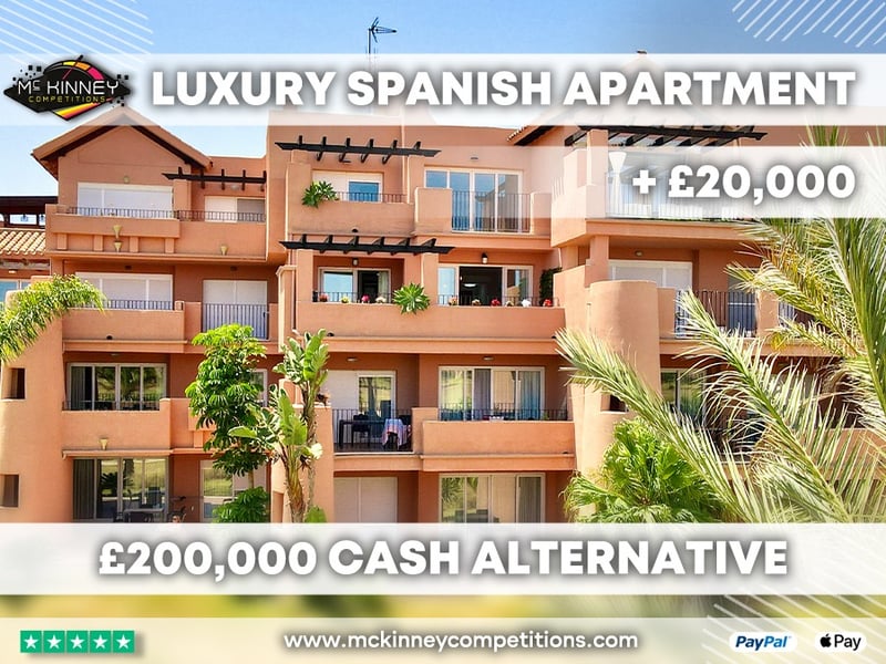 2 Bed Luxury Apartment in Spain or Â£200K