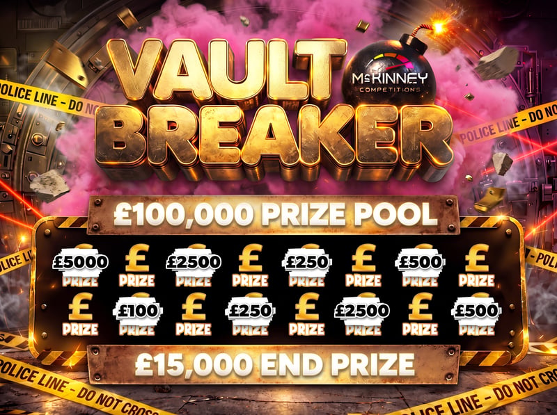 Vault Breaker - £100k Prize Pool - £15k End Prize!