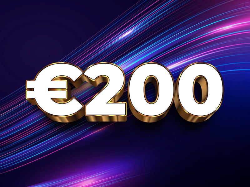 €200 cash