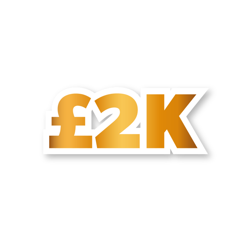 £2,000 Cash