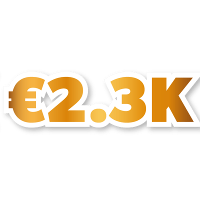 €2,300 Cash Prize