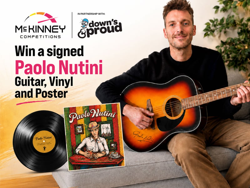 Signed & Played Guitar by Paolo Nutini Charity Raffle