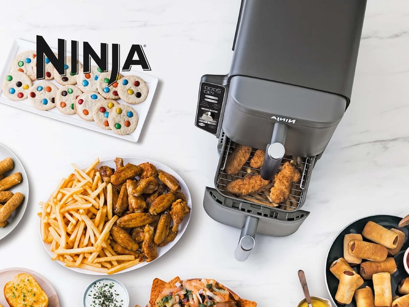 Ninja Air Fryer Max Stacked