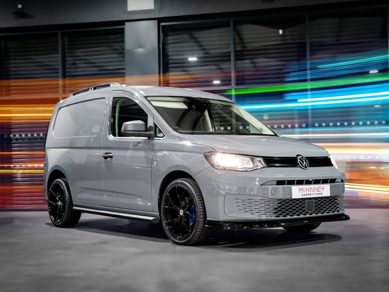 2023 Grey VW Caddy Van C20 TDI COMMERCE OR £15,000