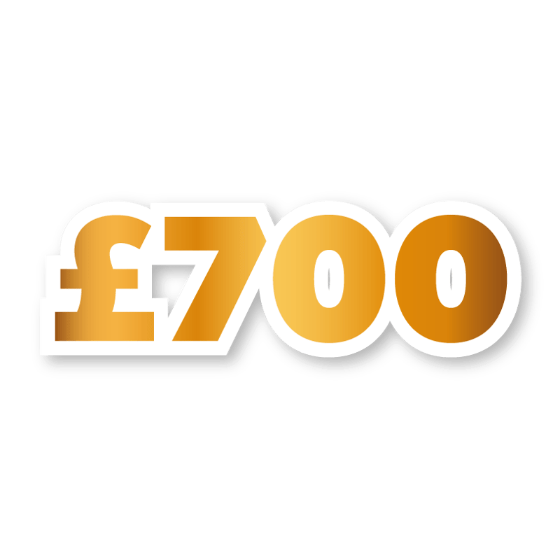 £700 Cash