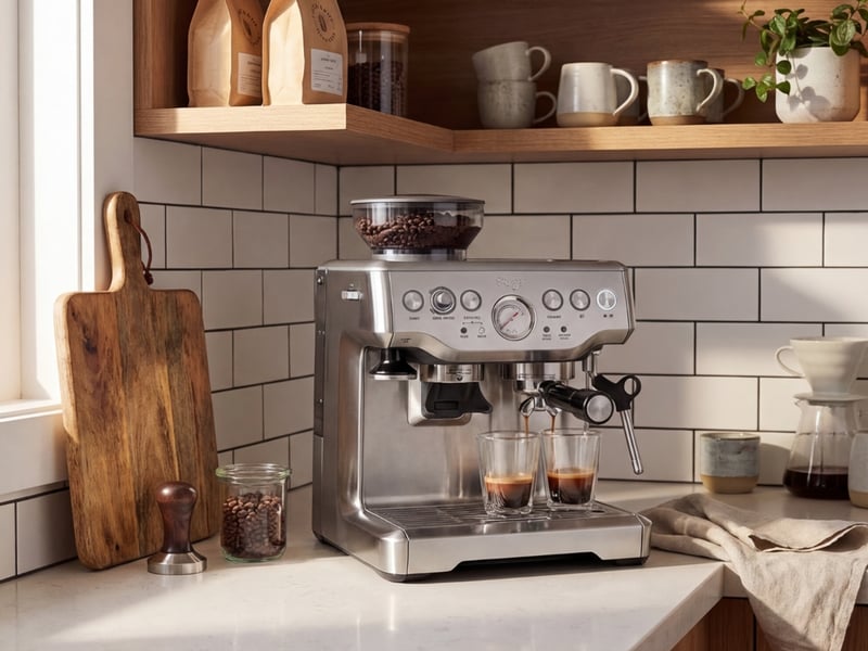 SAGE The Barista Express - Autodraw