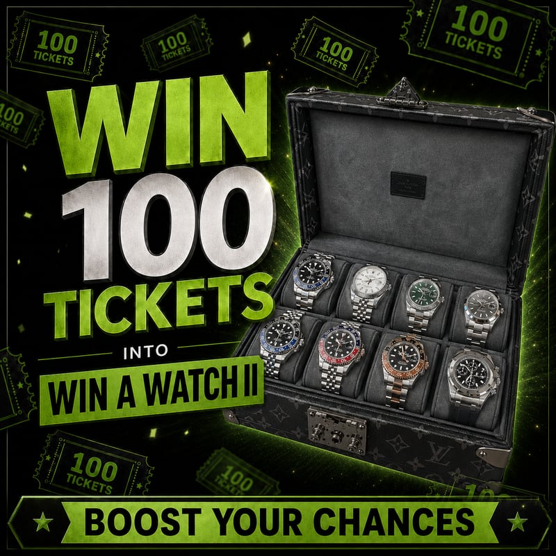 Win 100 x Win A Watch II Tickets #2