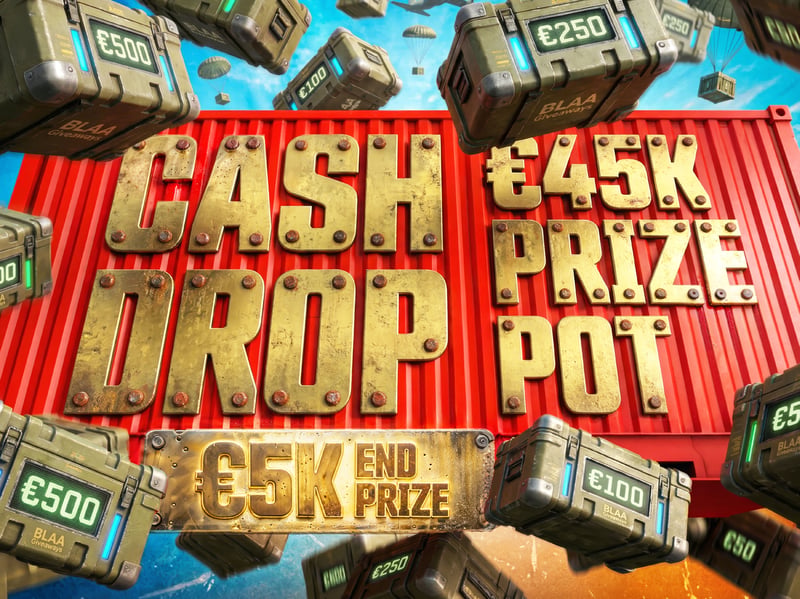 €42k Cash Drop Instant Win! - €5k End Prize