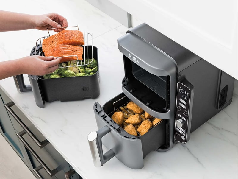 Ninja Air Fryer Max Stacked