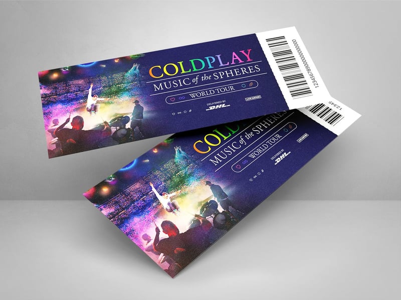 Coldplay Music of Spheres Dublin Tickets #8
