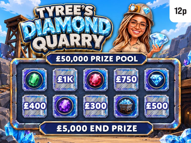 Tyrees Diamond Quarry - 50k Prize pool - £5k End Prize!