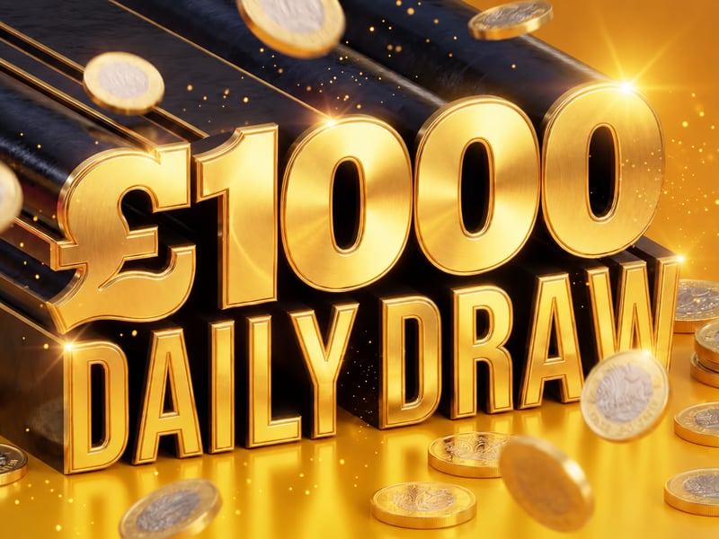 WIN £1000 CASH MONDAY - Autodraw