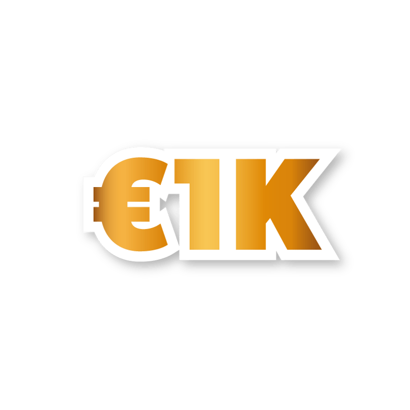 €1,000 Cash Prize