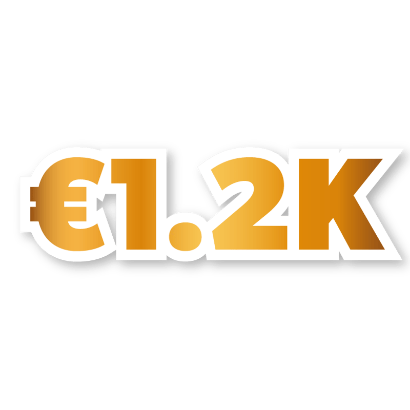 €1,200 Cash Prize