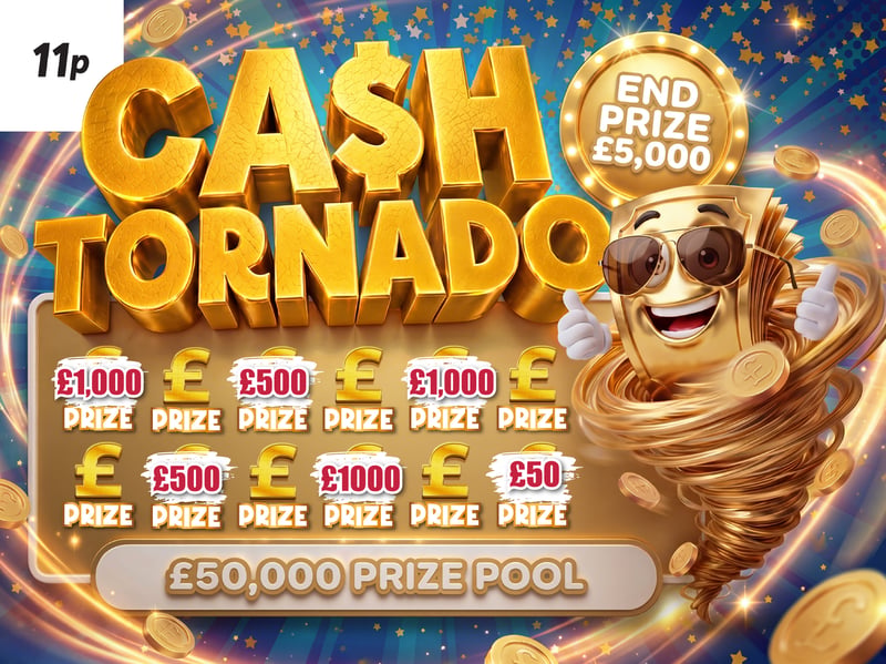 Cash Tornado 2 - £50k Prize Pool - £5k End Prize