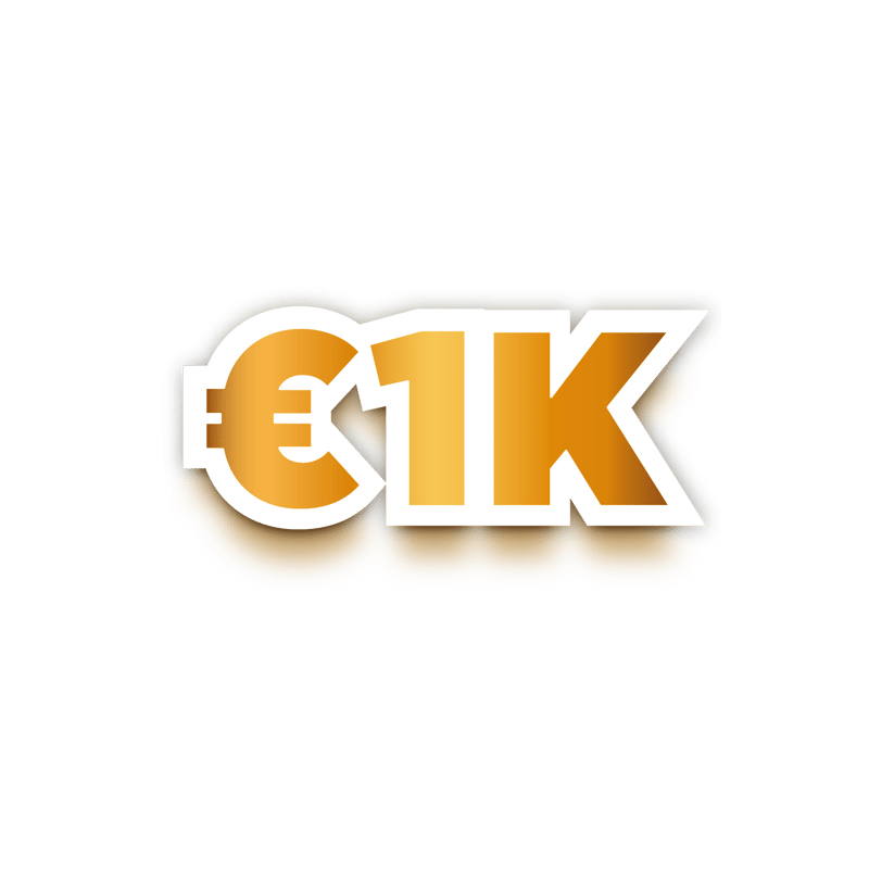 €1,000 Cash Prize