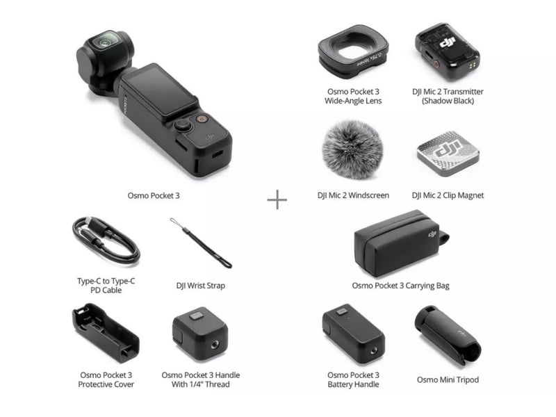 DJI Osmo Pocket 3 Creator Bundle