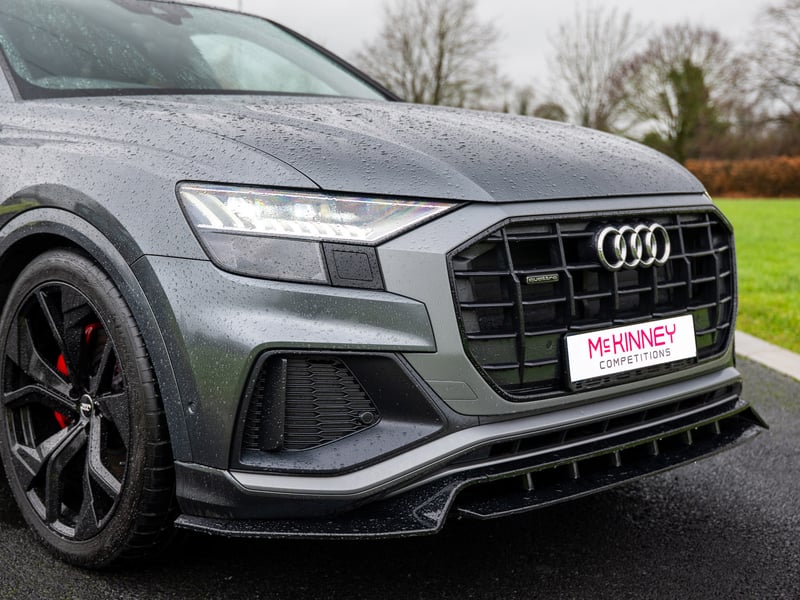 Grey Audi Q8 Quattro S-Line or £30,000
