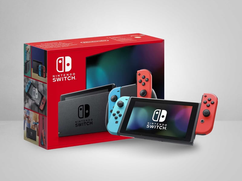 Nintendo Switch Console Neon #12