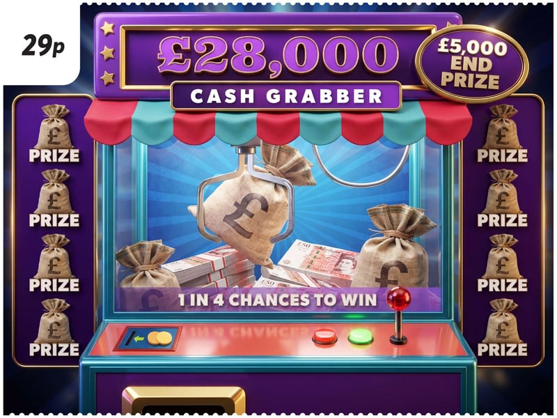 Cash Grabber - £28k Prize Pool - £5k End Prize