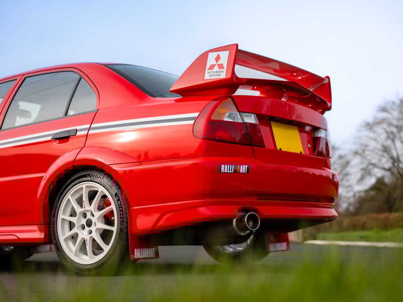  Mitsubishi Lancer Evo 6 Tommi Makinen or £45,000