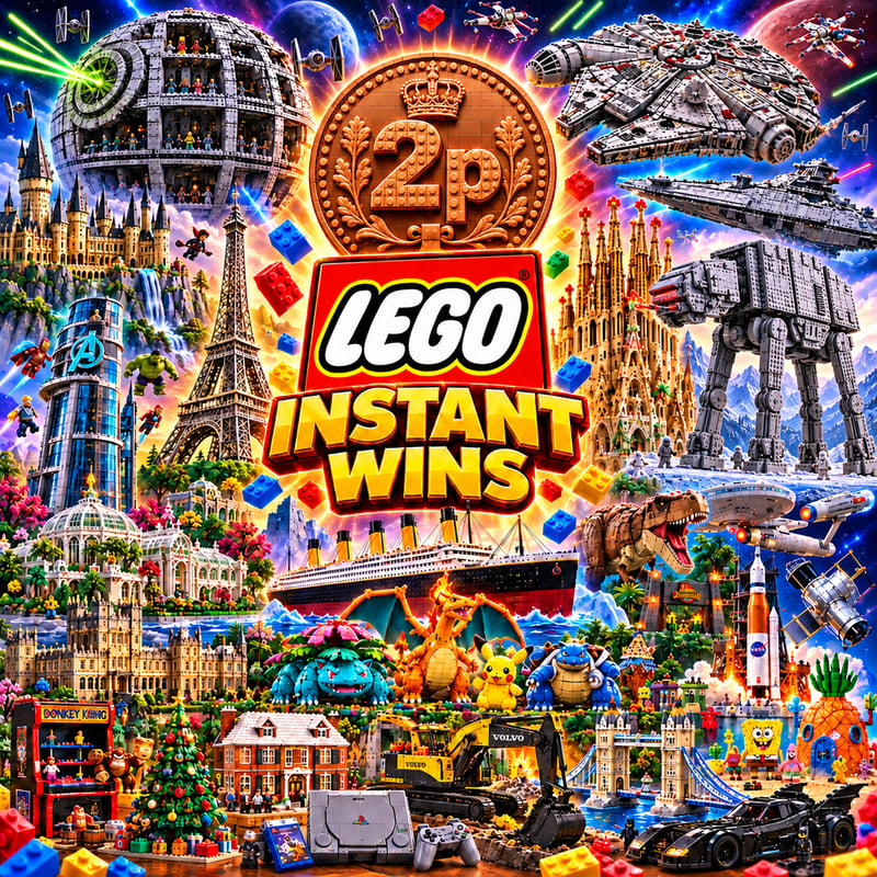 2p Lego Instant Wins