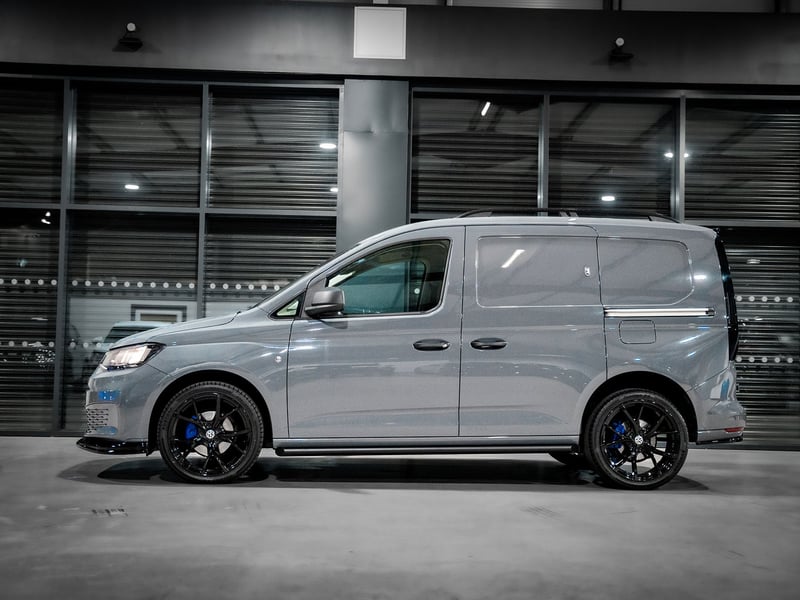 2023 Grey VW Caddy Van C20 TDI COMMERCE OR £15,000