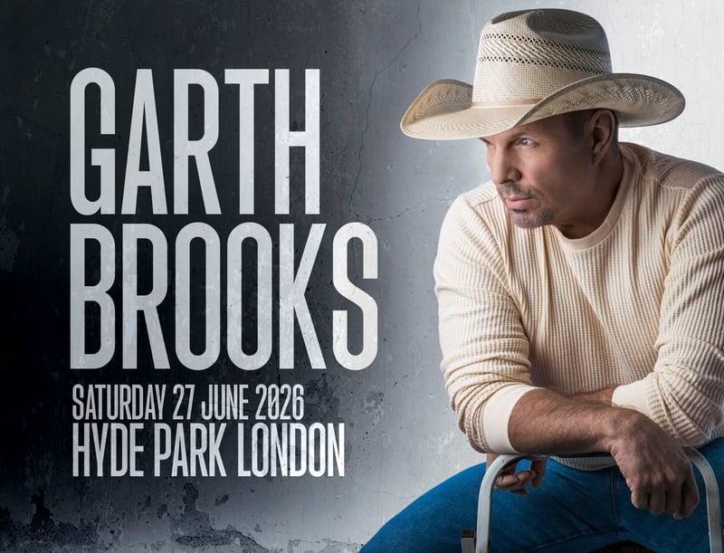2 VIP Garth Brooks Tickets in Hyde Park