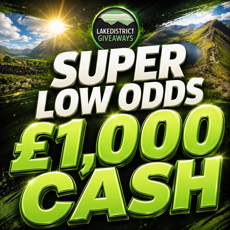 SUPER LOW ODDS £1,000