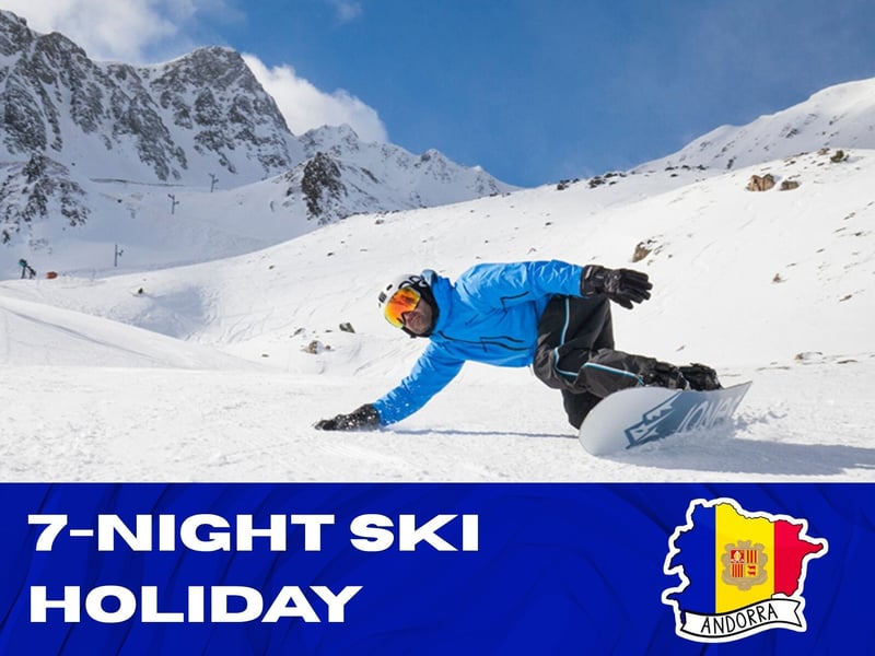 7-Night Skiing Holiday in Andorra