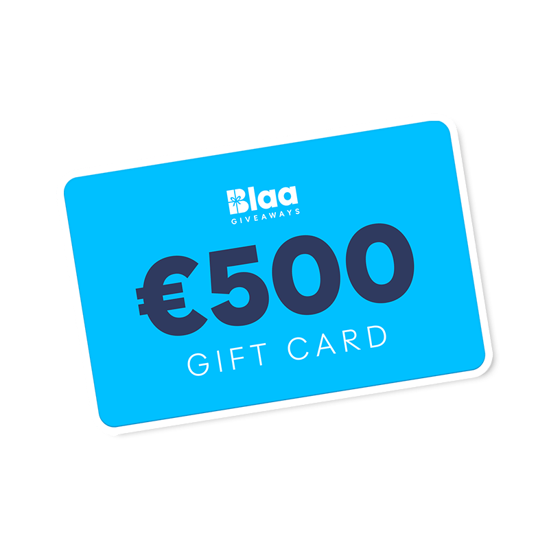 €500 Gift Card Of Choice