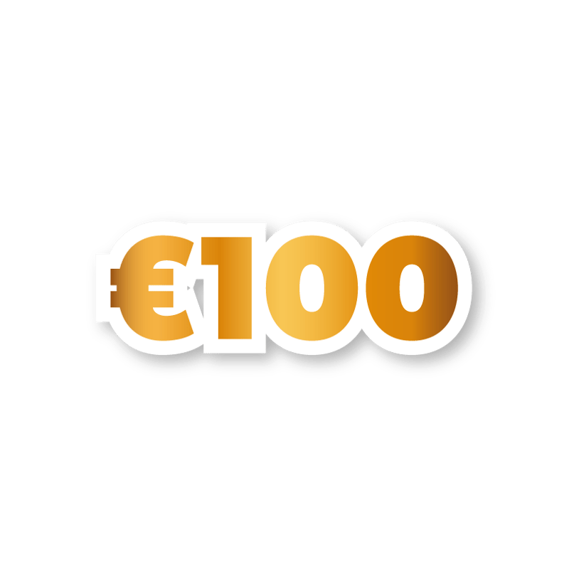 €100 Cash Prize