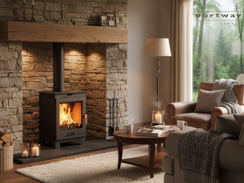 Portway Arundel Wood Burning Stove